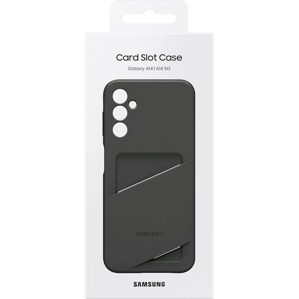 Samsung Etui Card Slot Case Samsung Galaxy A14 Black [H]