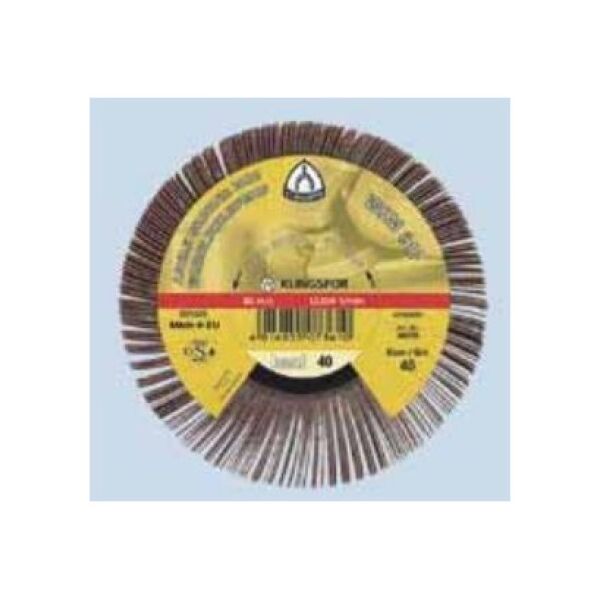 Klingspor Ściernica listkowa nasadzana WSM 617 125mm granulacja 80 (277020) 3192673 4014855104673