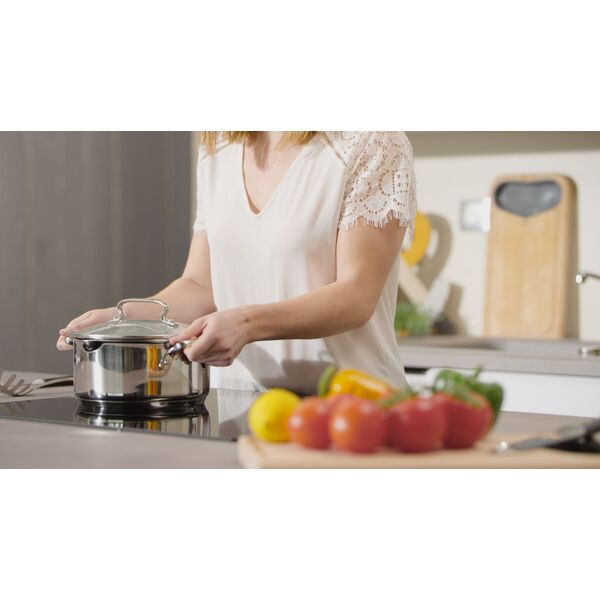 Tefal Garnek Duetto+ 24cm srebrny