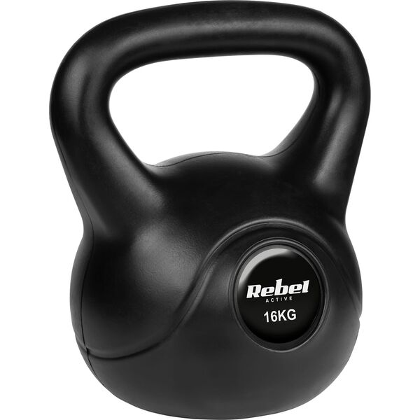 Kettlebell Rebel Kettlebell bitumiczny 16 kg REBEL ACTIVE
