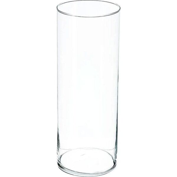 Atmosphera Wazon szklany CYLINDER, 40 cm