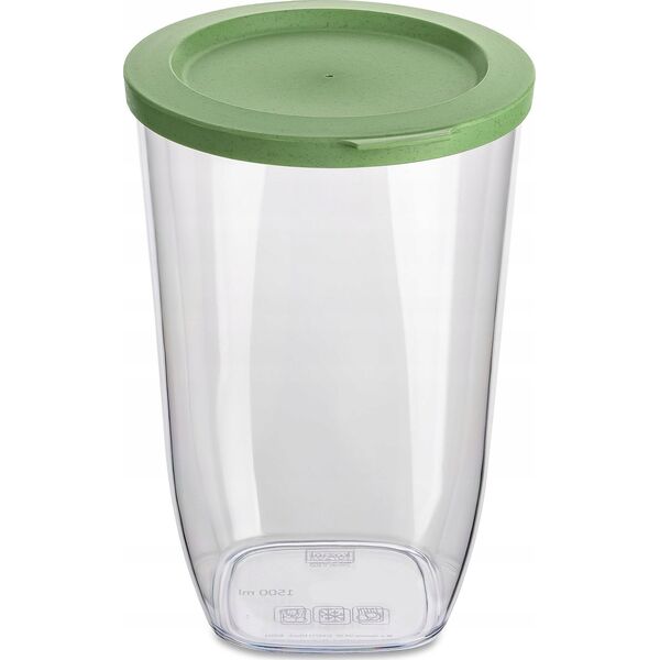 Koziol Pojemnik plastikowy na żywność sypką CONNECT, hermetyczny, 1500 ml, KOZIOL