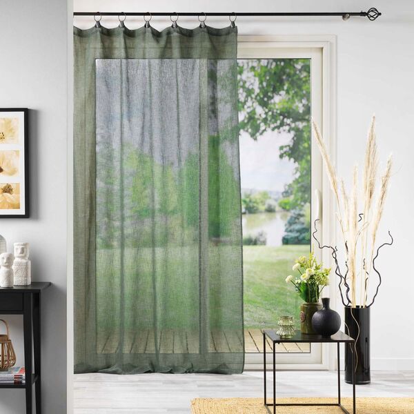 Douceur d`Interieur Zasłona siateczkowa LINKA, na metalowych przelotkach, 140 x 240 cm