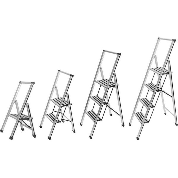 Wenko Aluminiowa drabina, 4-stopniowa, WENKO