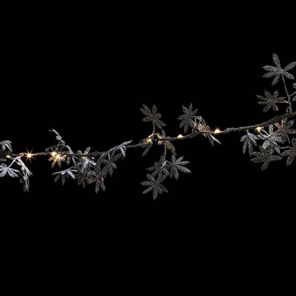 Lampki choinkowe Fééric Lights and Christmas Girlanda świetlna wewnętrzna z roślinnym motywem, 25 LED