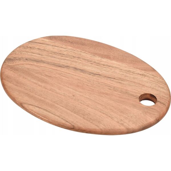 Deska do krojenia Home Styling Collection Deska do krojenia, drewno akacjowe, 19 x 26 cm