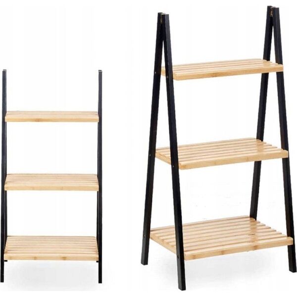 Berilo Regał BAMBOO GLOW, 40 x 30 x 81,5 cm
