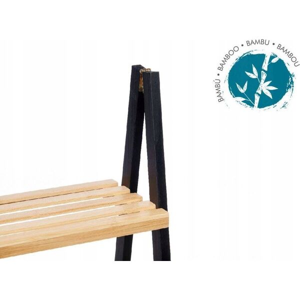 Berilo Regał BAMBOO GLOW, 40 x 30 x 81,5 cm