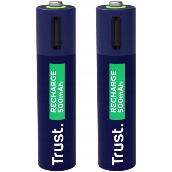 Trust TRUST Nabíjecí baterie AAA, USB-C, 2ks