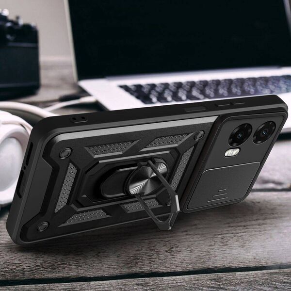 Case MOTOROLA MOTO G35 5G Tech-Protect Camshield Pro black 5906302370160