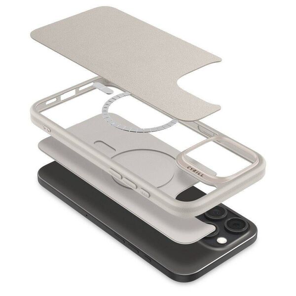 Case IPHONE 16 PRO Spigen Cyrill Kajuk MagSafe Cream 8809971232869