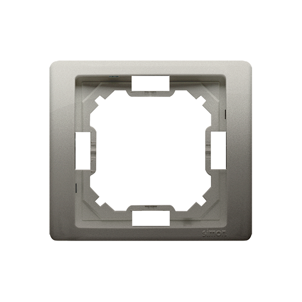 Kontakt-Simon Ramka 1-krotna Basic Neos satyna metalizowana (BMRC1/29) 3283105 5902787837082