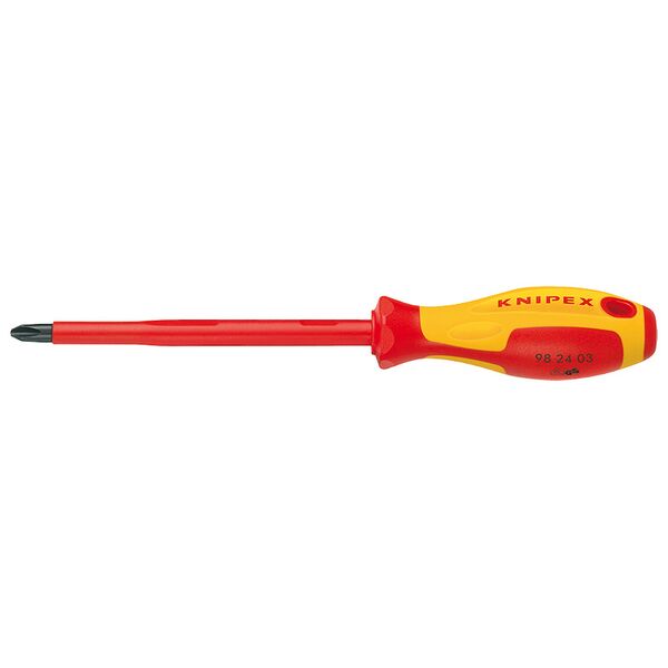 Knipex Wkrętak krzyżowy PH1 x 80mm izolowany (98 24 01) 3297097 4003773026440