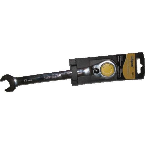 JOBIprofi Klucz płasko-oczkowy z grzechotką 19mm (W10319) 3297575 5900774503194