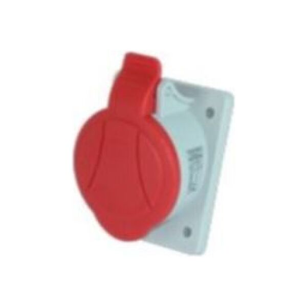 Elektromet Gniazda tablicowe skośne 5P 32A 400V czerwone GTS 32/5 IP-44 (921825) 3313342 5906197486847