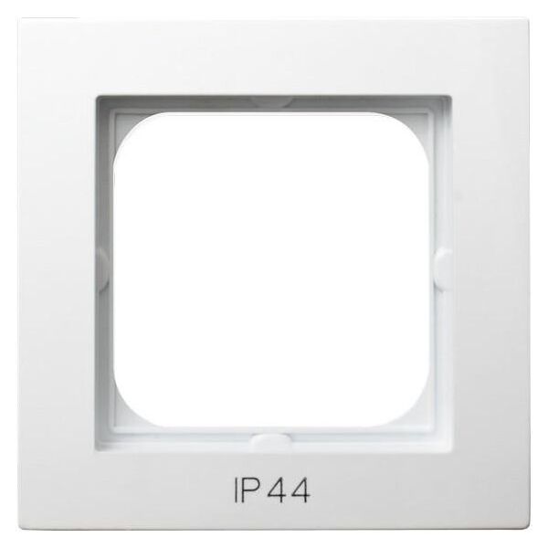 Ospel Ramka pojedyncza AS do łączników IP-44 biały (RH-1G/00) 3314659 5907577452841