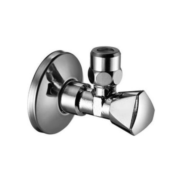 Schell Zawór kątowy Sanland z nakrętką (do podłączenia baterii) 1/2"x3/8"  (970330000) 3322397 4039939100396