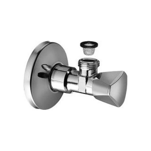 Schell Zawór kątowy Sanland z ﬁltrem 1/2"x3/8"  (970580000) 3322400 4021163154146