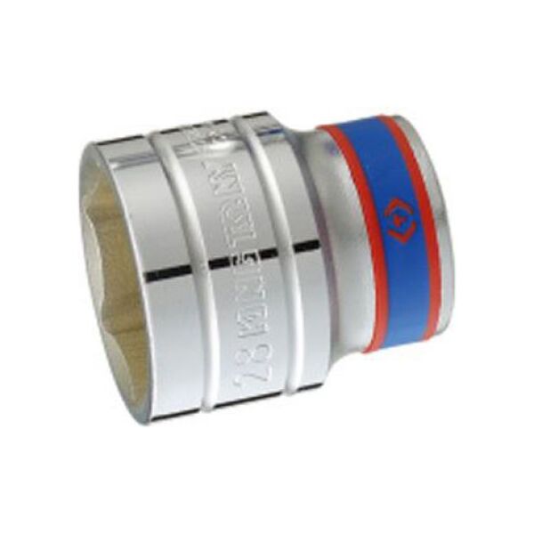 King Tony Nasadka 6-kątna 1/2" 7mm (433507MR) 3323647 4712755611528