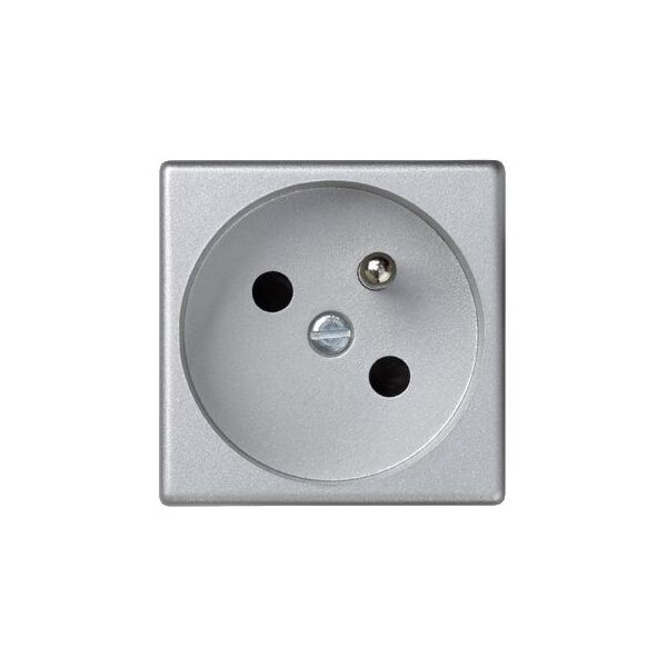 Kontakt-Simon Gniazdo K45 Connect pojedyncze z/u 16A IP20 anodyzowane aluminium (K02/8) 3327201 8421053123218