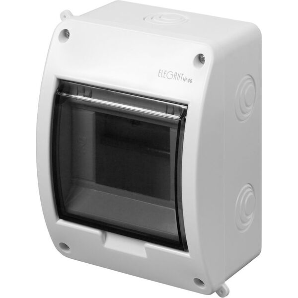 Elektro-Plast Rozdzielnica Elegant natynkowa modułowa 1 x 5 IP40 156 x 116 x 93mm (2401-01) 3329212 5902431692050