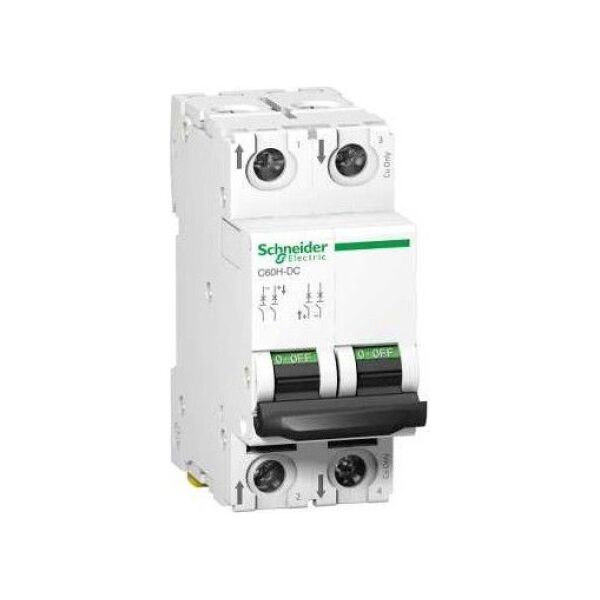 Schneider Electric Wyłącznik nadprądowy 2P C 16A DC 6kA (A9N61531) 3338381 3606480424304
