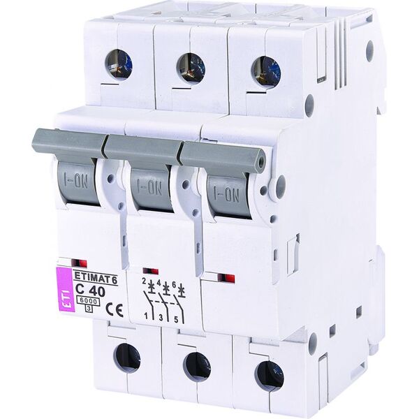 Eti-Polam Wyłącznik naprądowy 3P C 40A (002145520) 3338461 3838895265900