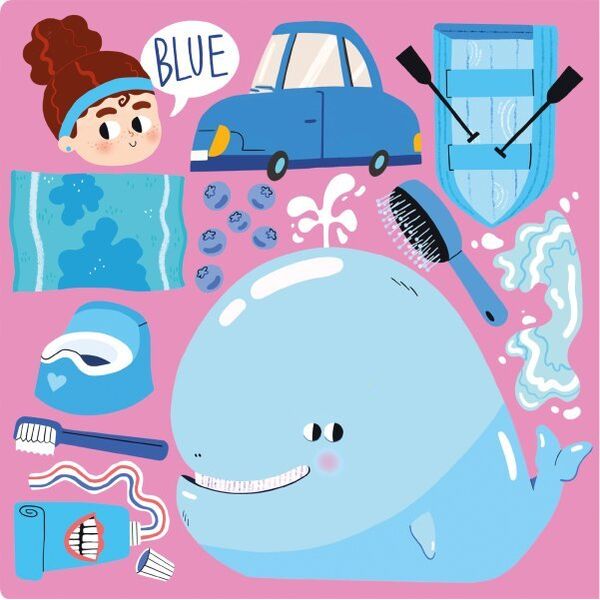 Albi Czytaj z Albikiem - Książka My First Book of Colours 3+