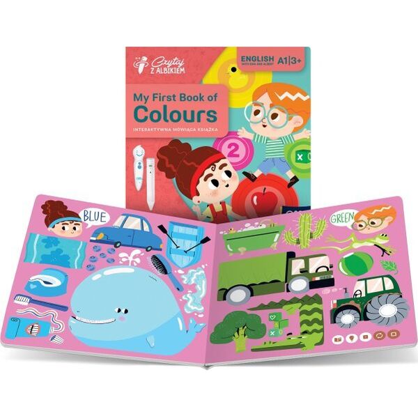 Albi Czytaj z Albikiem - Książka My First Book of Colours 3+