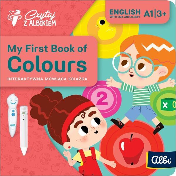 Albi Czytaj z Albikiem - Książka My First Book of Colours 3+