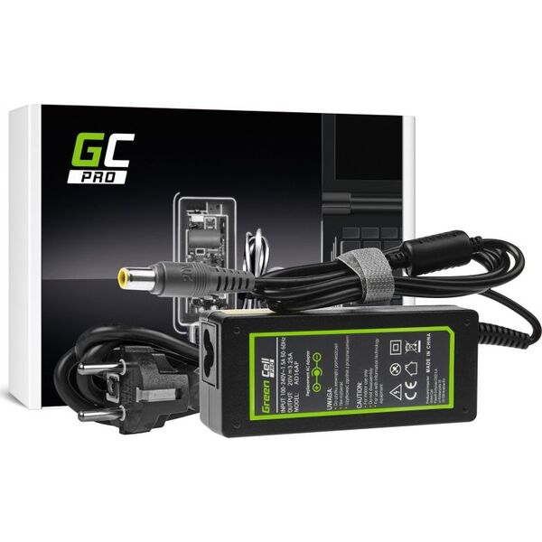 Zasilacz do laptopa Green Cell 65 W, 5.5 mm, 3.2 A, 20 V (AD16AP)