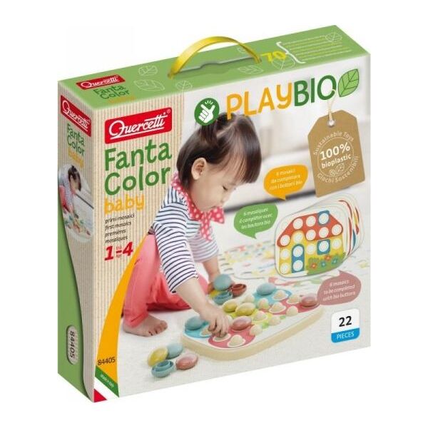 Quercetti Układanka Playbio Fantacolor baby