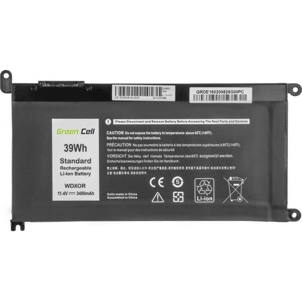 Bateria Green Cell WDX0R WDXOR Dell (DE150)