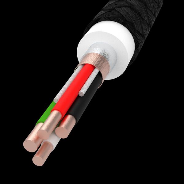 Kabel USB TB Print USB-C - USB-C 0.3 m Czarny (1_773216)