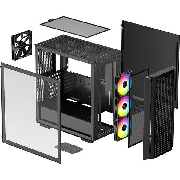 Obudowa Deepcool CG540 ARGB (R-CG540-BKAGE4-G-1)