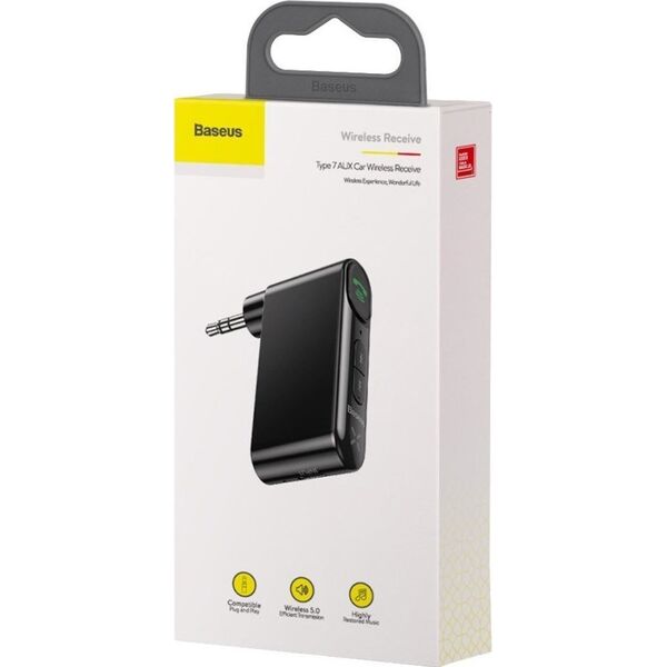 Adapter bluetooth Baseus Odbiornik Bluetooth 5.0 AUX Baseus Qiyin