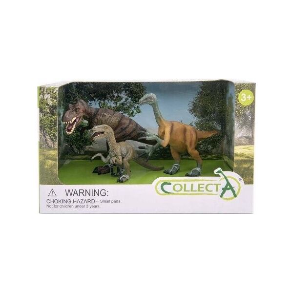 Figurka Collecta COLLECTA ZESTAW 3 DINOZAURÓW W OPAKOWANIU