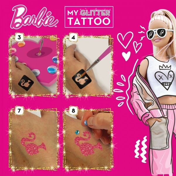 Lisciani LISCIANI BARBIE BROKATOWE TATUAŻE