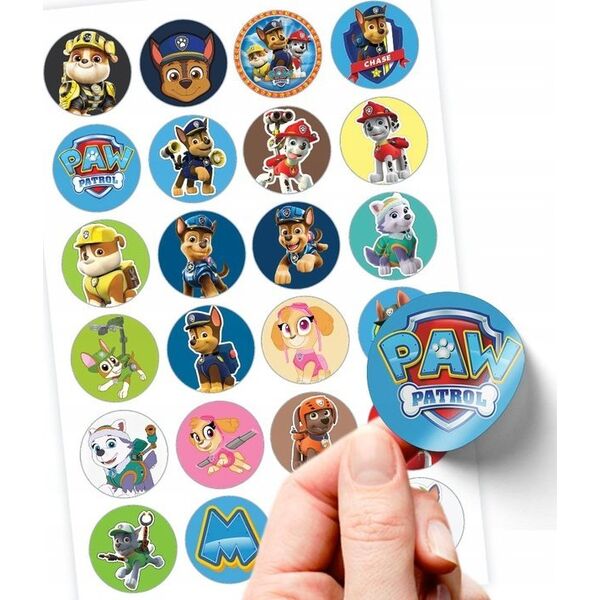 Multiprint MULTIPRINT PSI PATROL DLA DZIEWCZYNEK PIECZĄTKI BLISTER 3 SZT