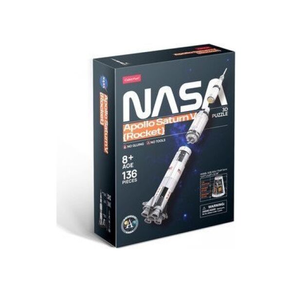 Cubic Fun CUBIC FUN PUZZLE 3D NASA APOLLO SATURN V ROCKET