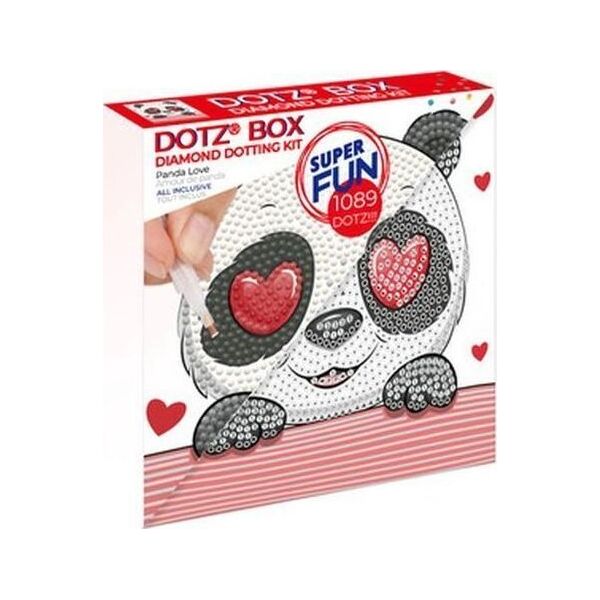 DIAMOND DOTZ DIAMOND DOTZ PANDA LOVE DOTZ BOX