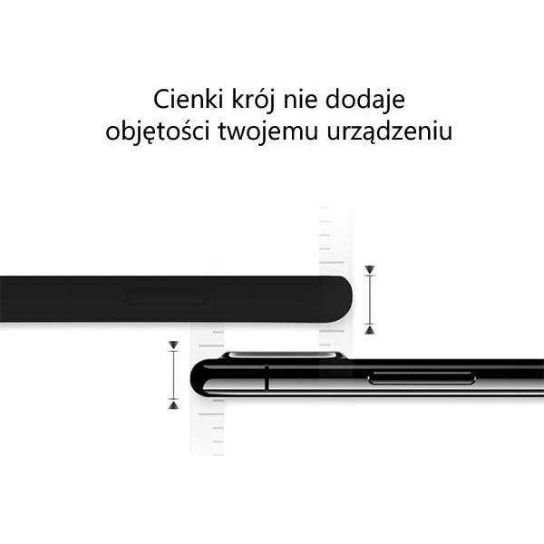Mercury MERCURY SILICONE CASE IPHONE 15 PRO MAX (6.7), BLACK / CZARNY