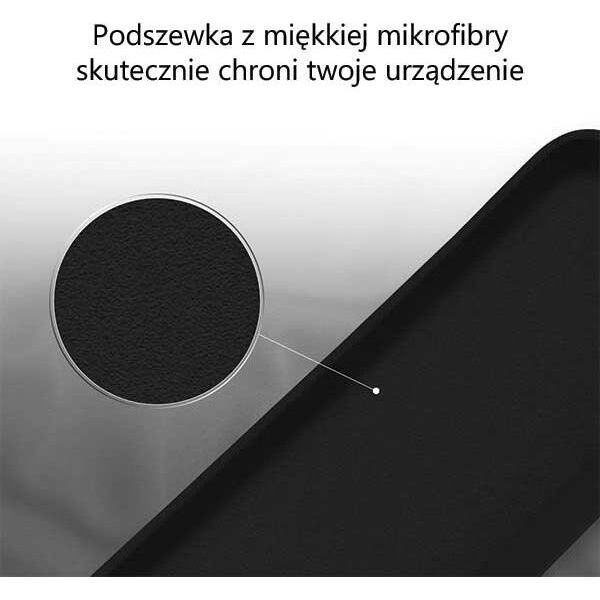 Mercury MERCURY SILICONE CASE IPHONE 15 PRO MAX (6.7), BLACK / CZARNY