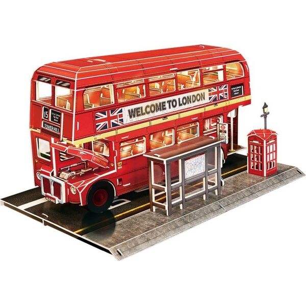 Cubic Fun Puzzle 3D - Londyński autobus