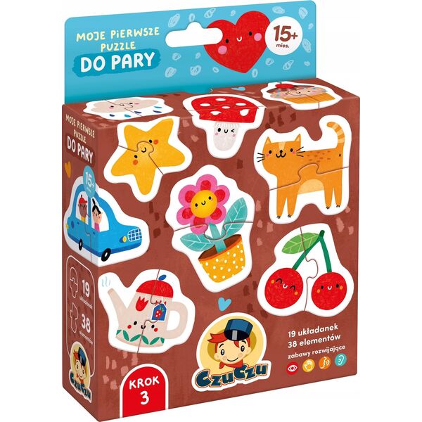 Czuczu Układanka Moje pierwsze puzzle - Do pary