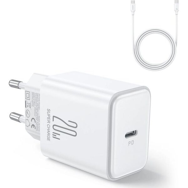 Ładowarka Joyroom Ładowarka USB C 20W PD Joyroom JR-TCF06 - czarna