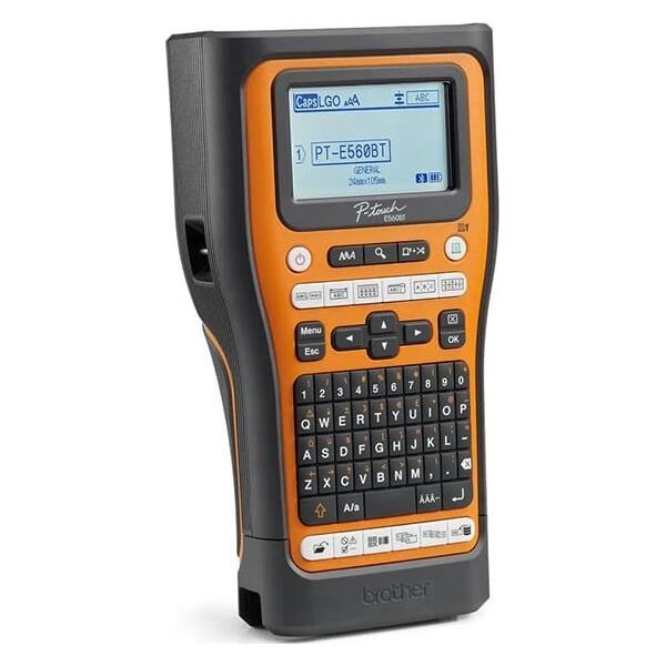 Drukarka etykiet Brother Drukarka etykiet Brother, PT-E560BTVP, z walizką