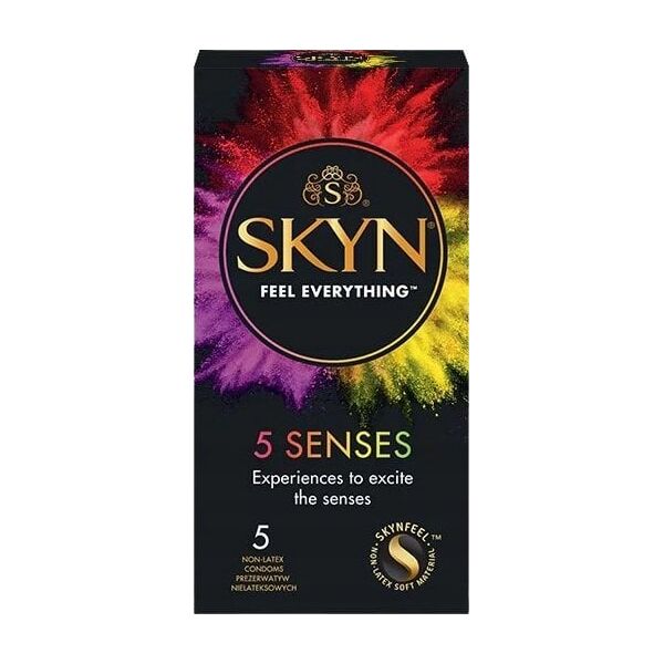 Alkotest UNIMIL_Skyn 5 Senses prezerwatywy 5szt