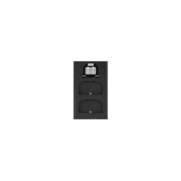 Zestaw ładowarka dwukanałowa Newell DL-USB-C i akumulator LP-E6 do Canon