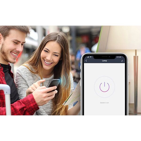 Gosund | NiteBird Inteligentne gniazdko WiFi Gosund SP111 3680W 16A, Tuya